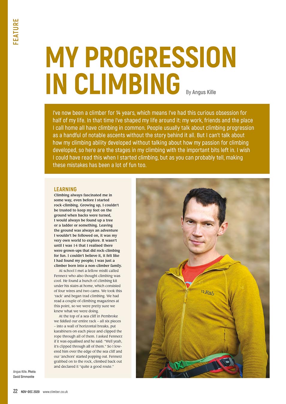 Climbing Progression